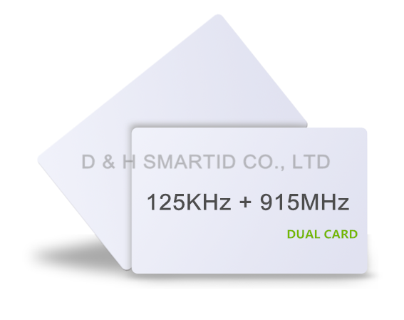 RFID Dual Frequency CARD 125KHz + 915MHz EM4200 + Alien Higgs3