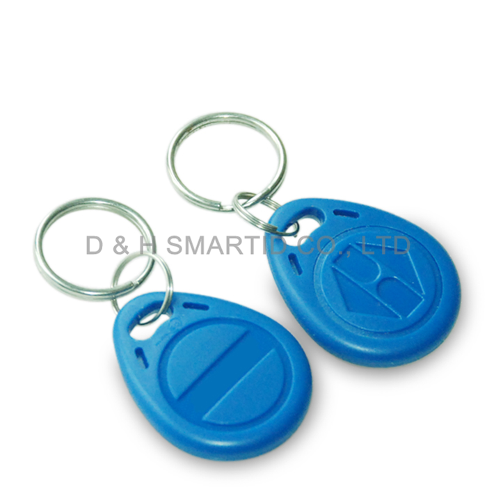 ABS keyfob AB0002 Red color RFID Keyfob