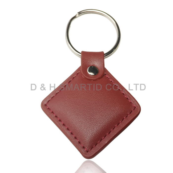 RFID Leather Keyfob PJ0004 Embossing Logo