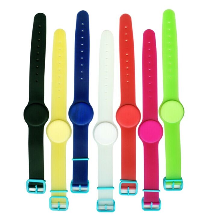 PVC Wristband Customized Mfiare 1K Smart Wristband